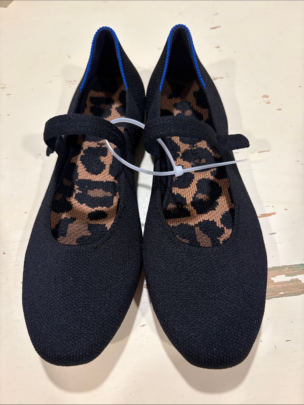 Rothy’s Classic Comfort Black Mary Jane Ballet Flats Size 6.5 New without box